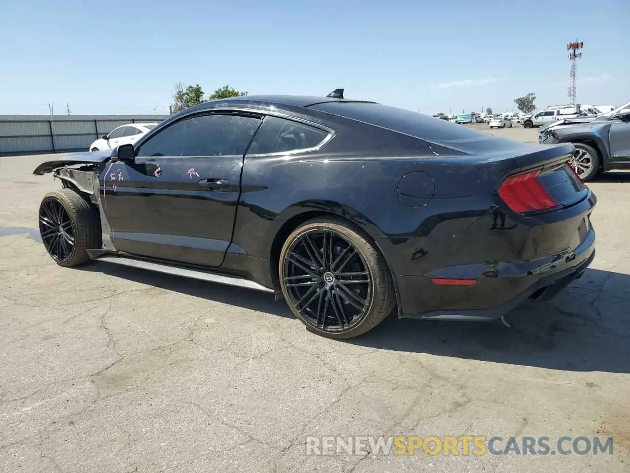 2 Photograph of a damaged car 1FA6P8CF3L5177143 FORD MUSTANG 2020
