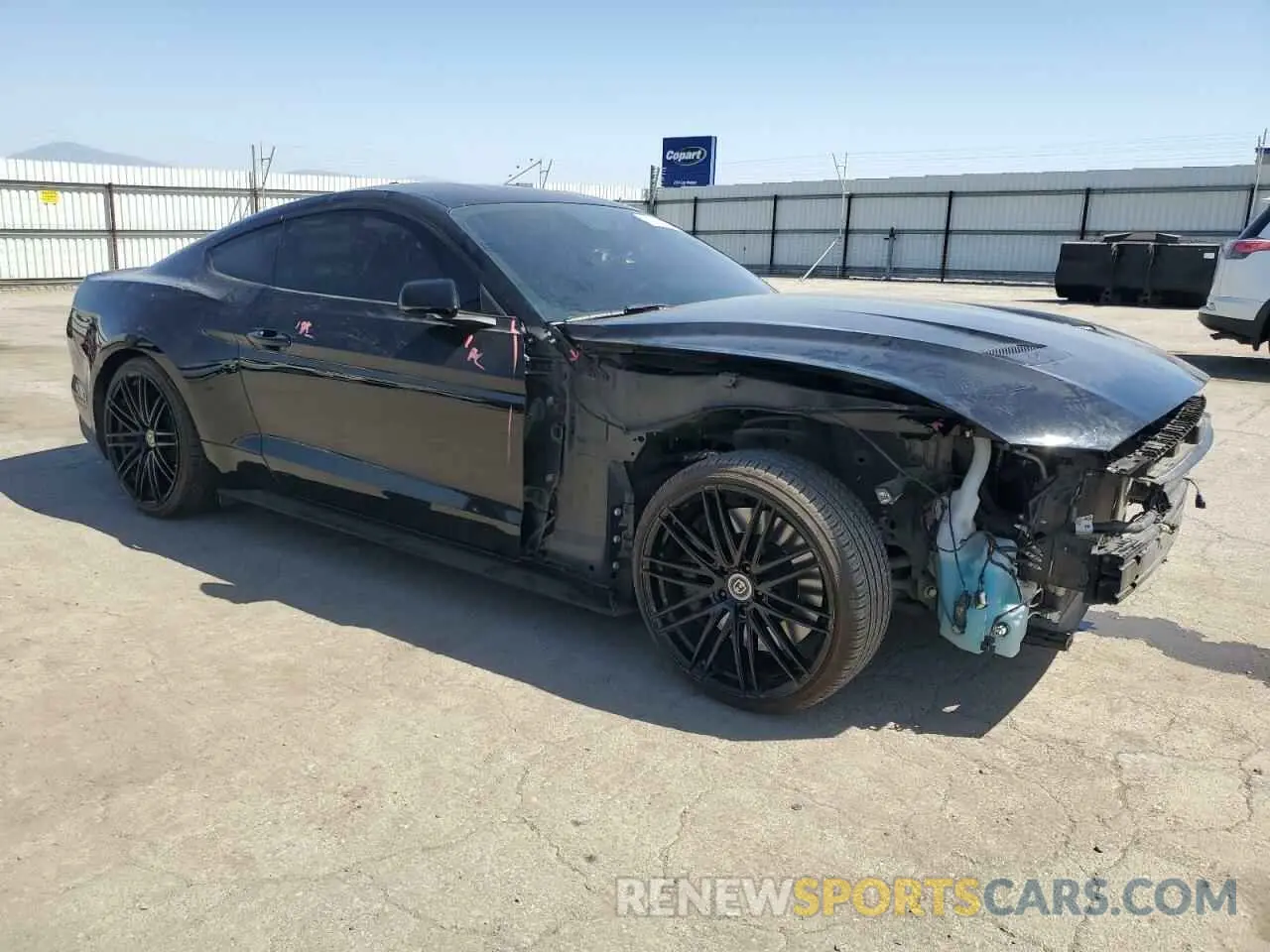 4 Photograph of a damaged car 1FA6P8CF3L5177143 FORD MUSTANG 2020
