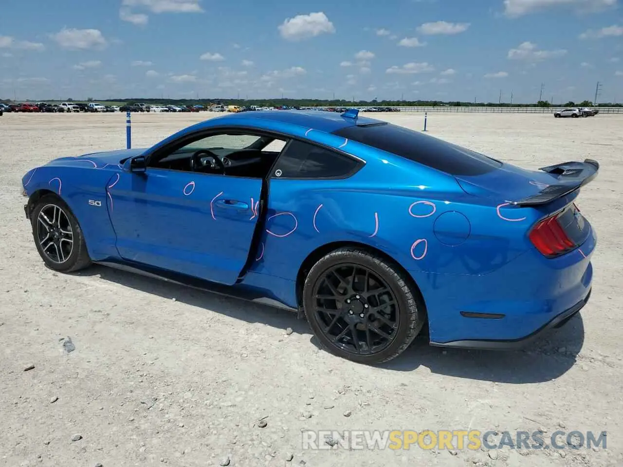 2 Photograph of a damaged car 1FA6P8CF3L5187395 FORD MUSTANG 2020