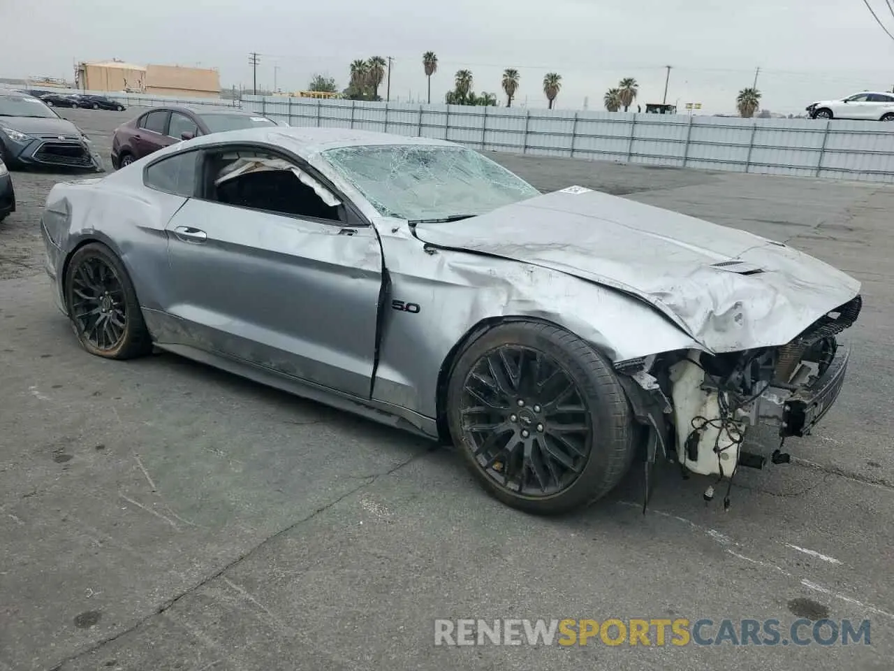 4 Photograph of a damaged car 1FA6P8CF4L5146709 FORD MUSTANG 2020