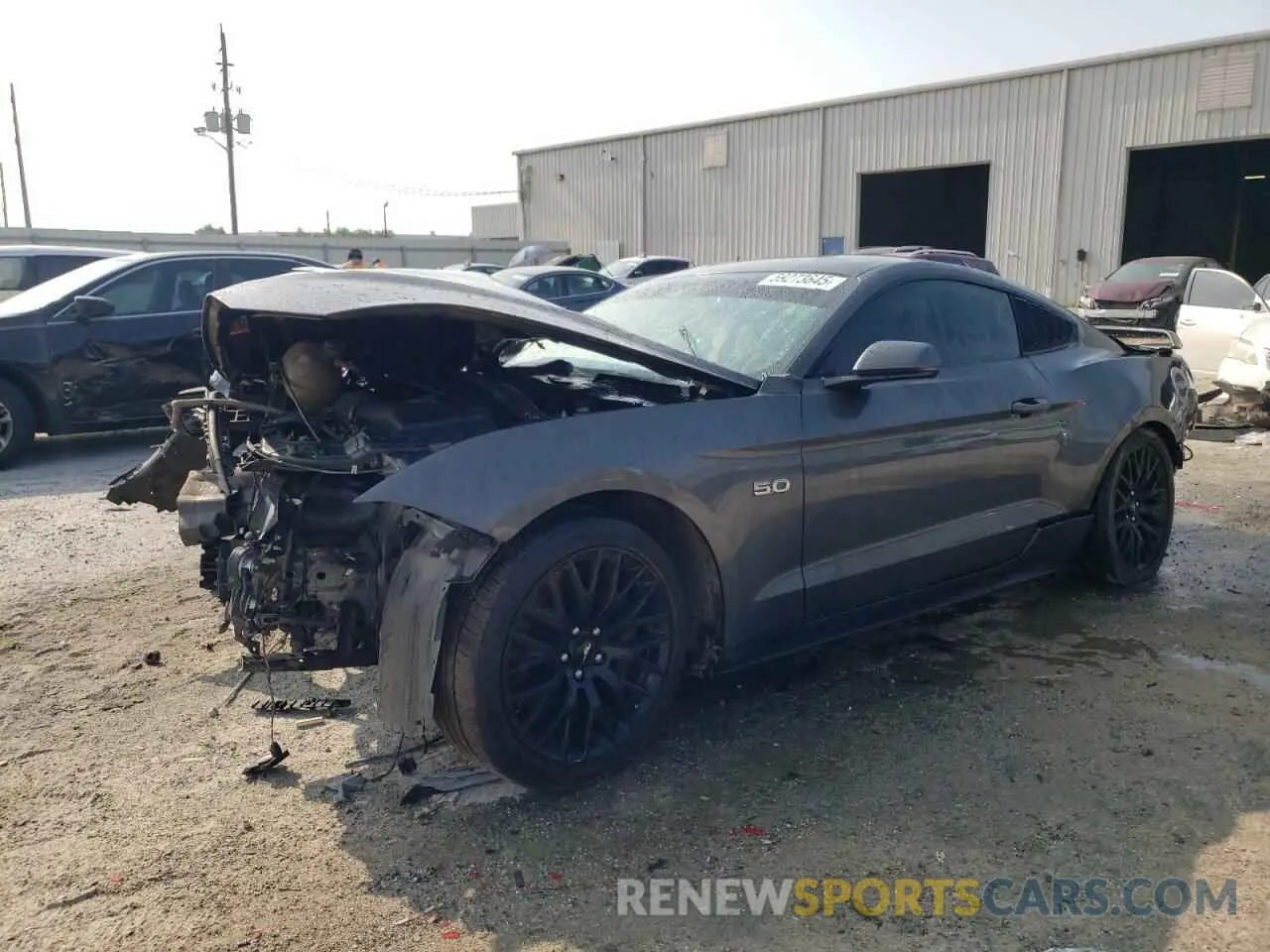 1 Photograph of a damaged car 1FA6P8CF4L5157581 FORD MUSTANG 2020