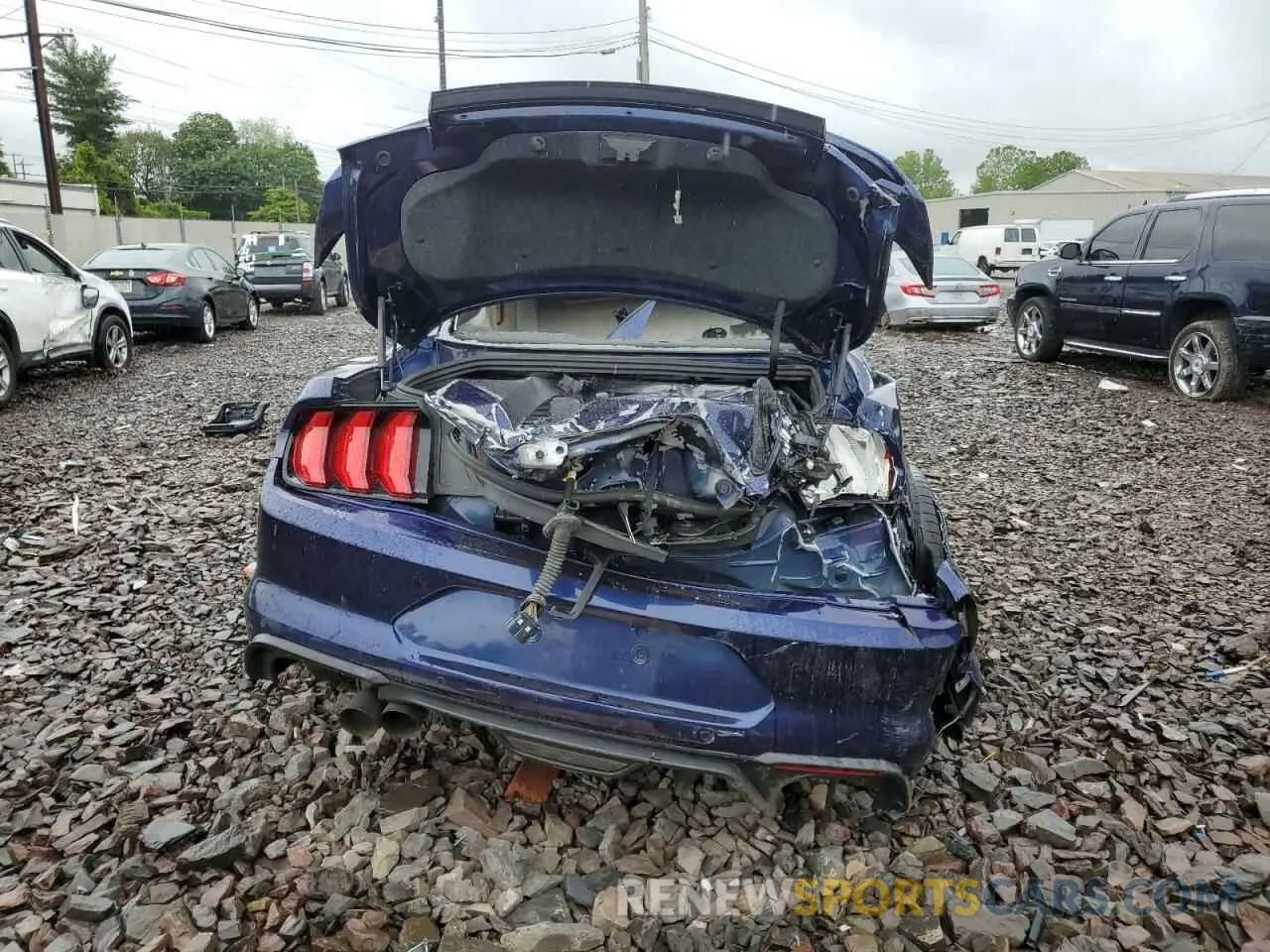 6 Photograph of a damaged car 1FA6P8CF4L5161372 FORD MUSTANG 2020