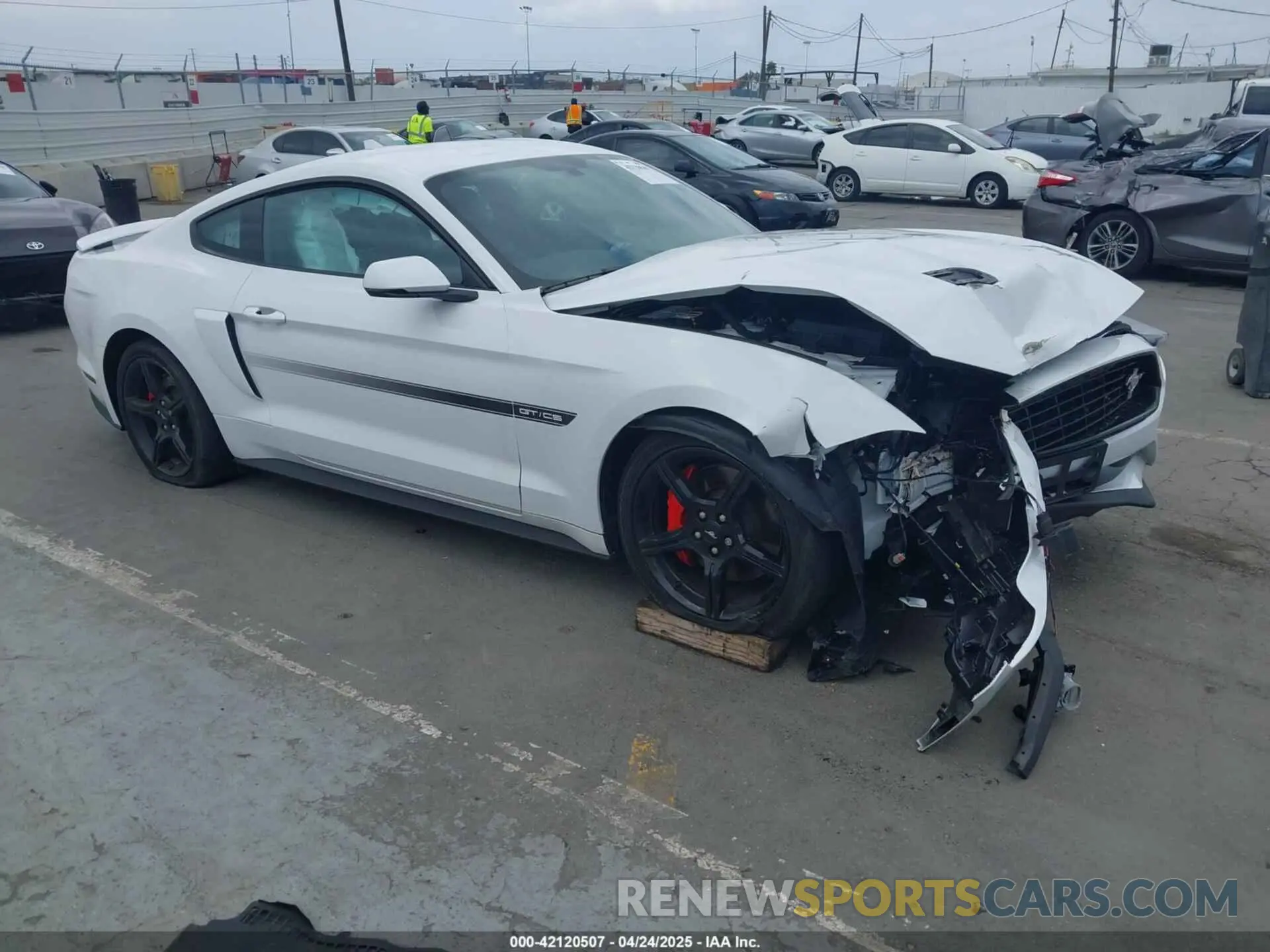 1 Photograph of a damaged car 1FA6P8CF4L5176793 FORD MUSTANG 2020