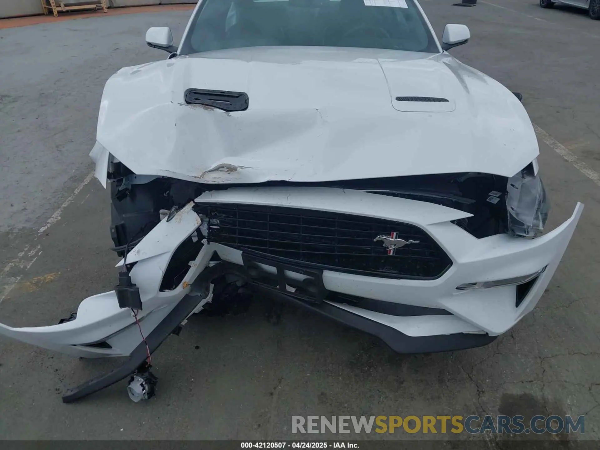 6 Photograph of a damaged car 1FA6P8CF4L5176793 FORD MUSTANG 2020