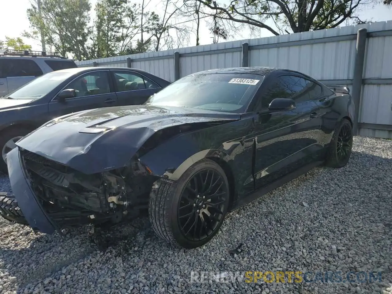 1 Photograph of a damaged car 1FA6P8CF5L5113900 FORD MUSTANG 2020