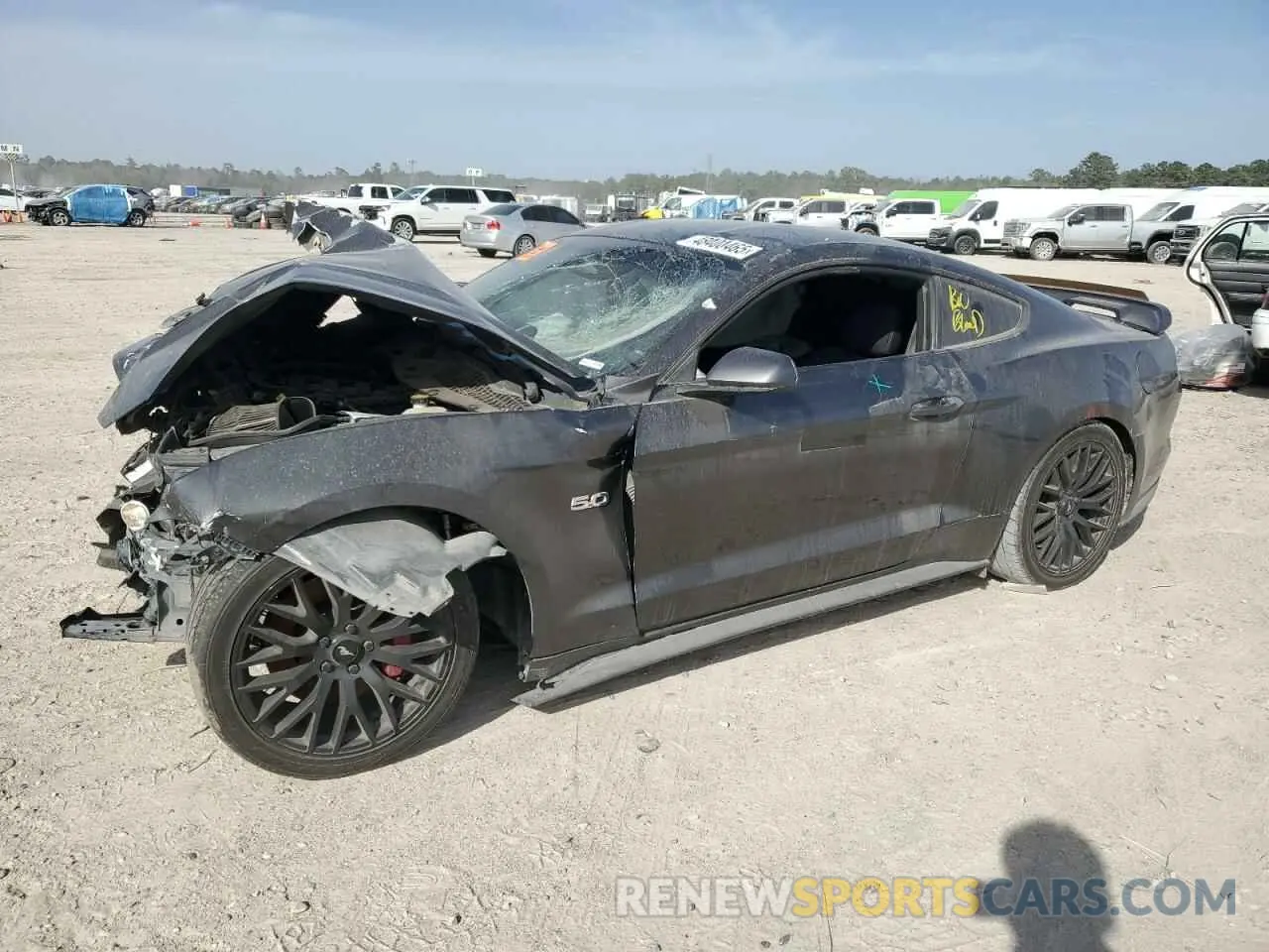 1 Photograph of a damaged car 1FA6P8CF5L5118160 FORD MUSTANG 2020