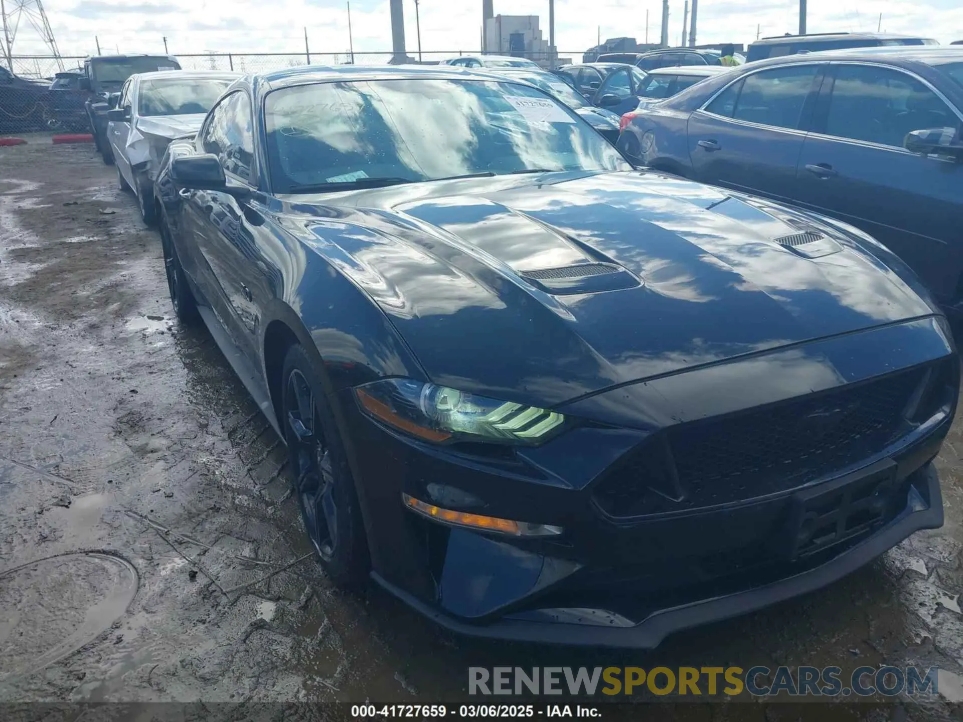 1 Photograph of a damaged car 1FA6P8CF5L5154043 FORD MUSTANG 2020