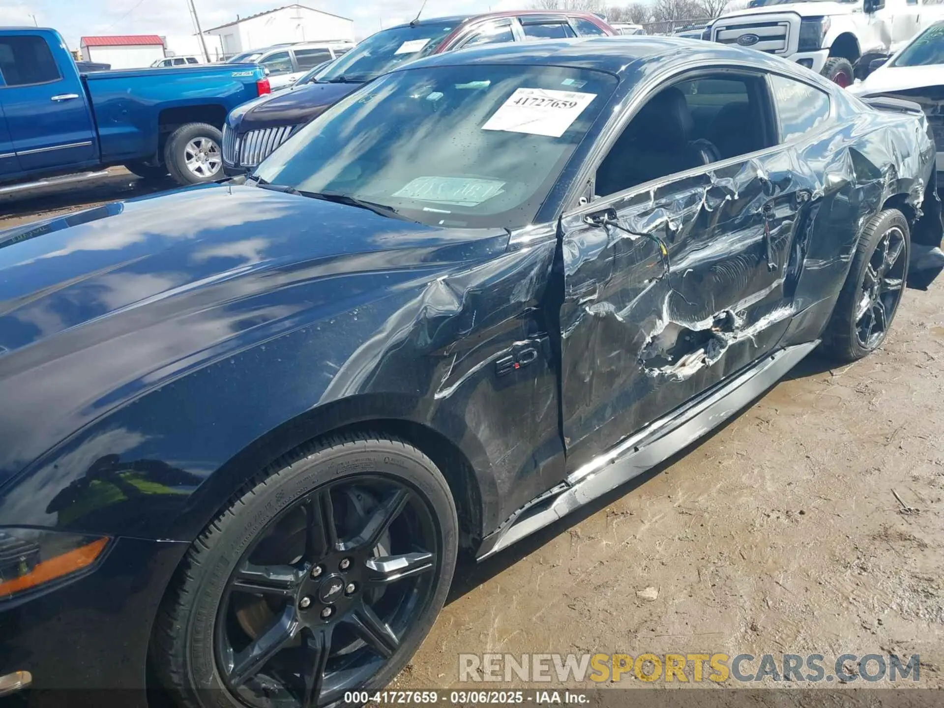6 Photograph of a damaged car 1FA6P8CF5L5154043 FORD MUSTANG 2020