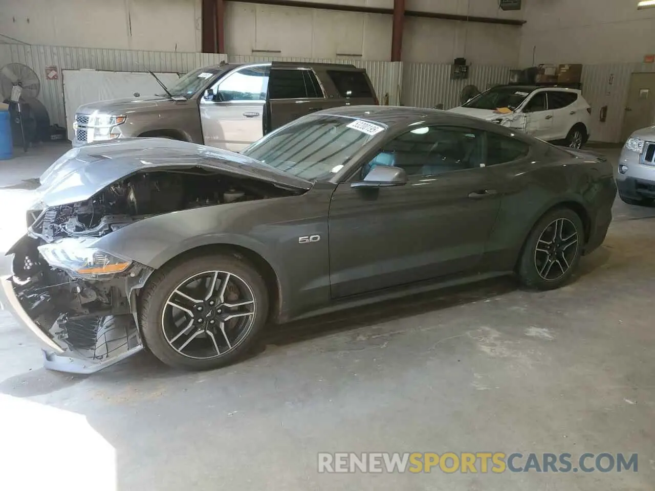 1 Photograph of a damaged car 1FA6P8CF5L5162949 FORD MUSTANG 2020