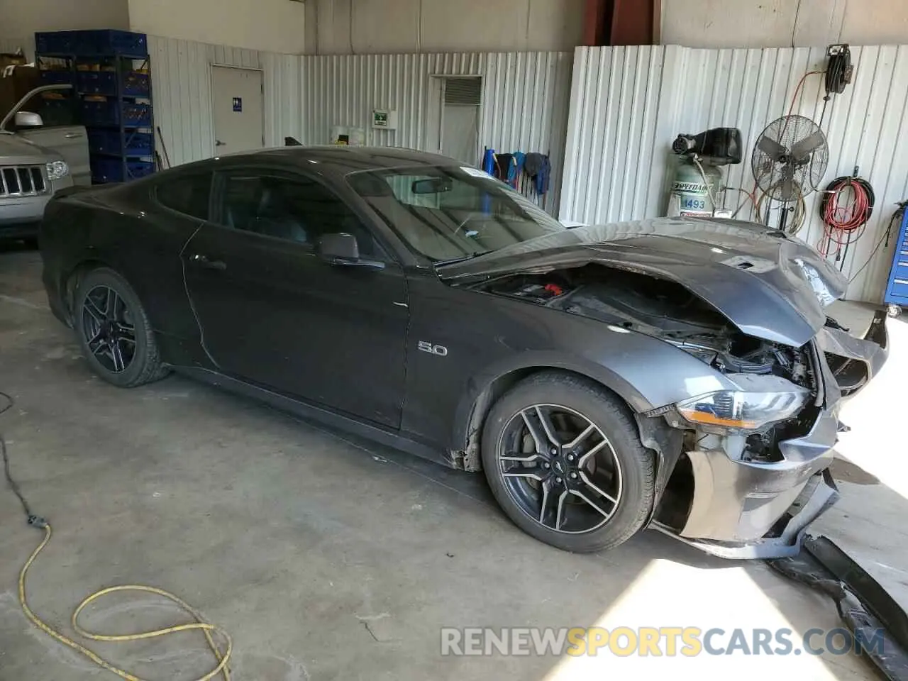 4 Photograph of a damaged car 1FA6P8CF5L5162949 FORD MUSTANG 2020