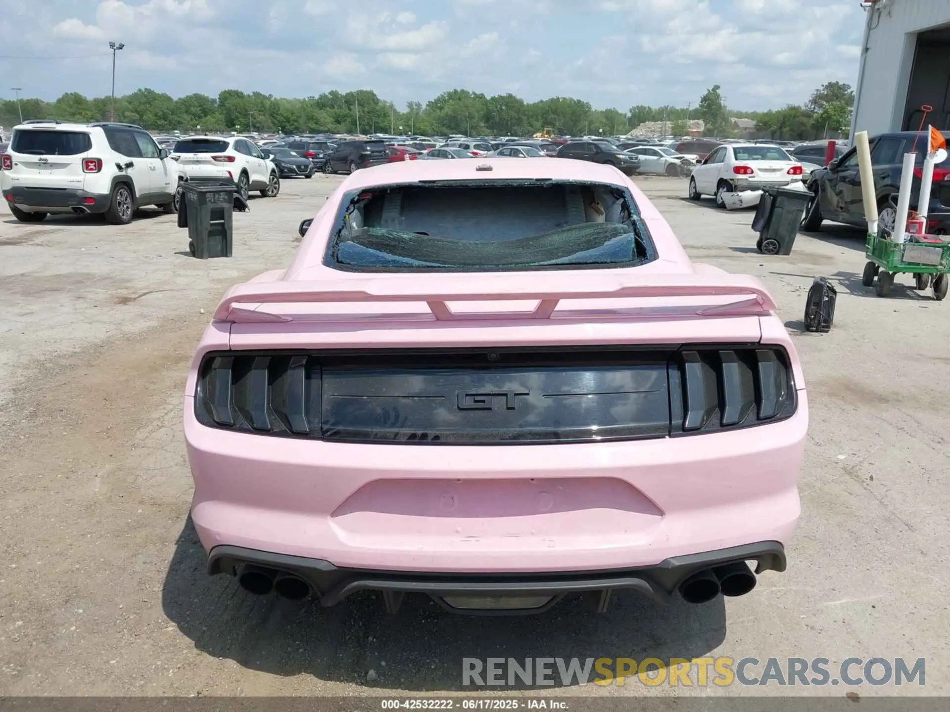 16 Photograph of a damaged car 1FA6P8CF5L5167150 FORD MUSTANG 2020