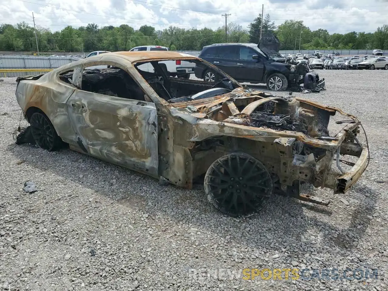 4 Photograph of a damaged car 1FA6P8CF6L5145349 FORD MUSTANG 2020