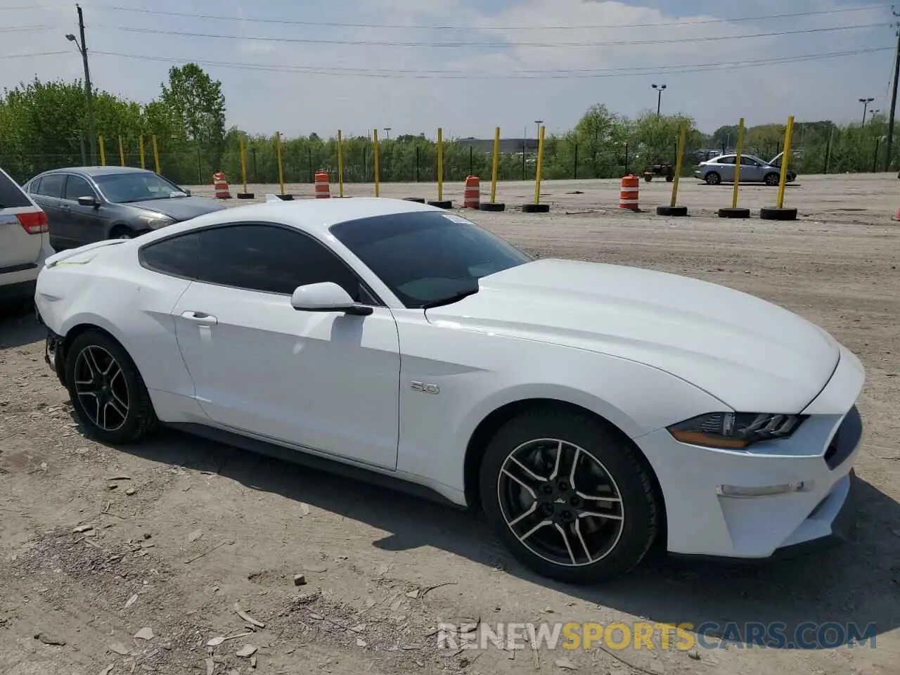 4 Photograph of a damaged car 1FA6P8CF6L5157906 FORD MUSTANG 2020