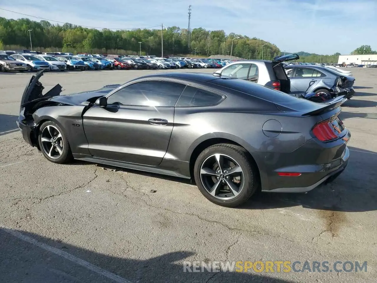 2 Photograph of a damaged car 1FA6P8CF6L5183714 FORD MUSTANG 2020