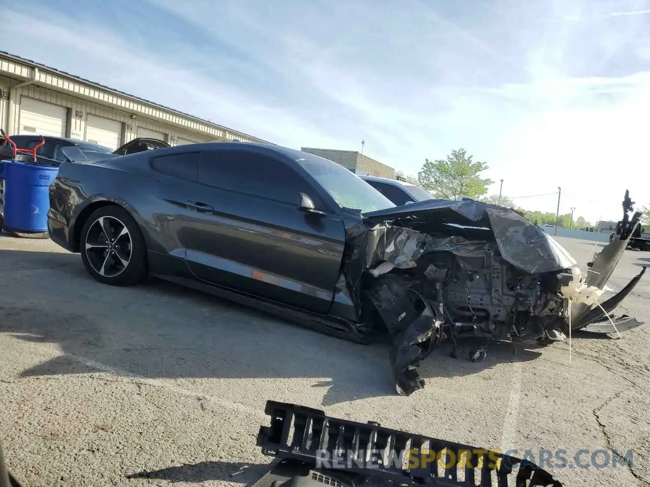 4 Photograph of a damaged car 1FA6P8CF6L5183714 FORD MUSTANG 2020