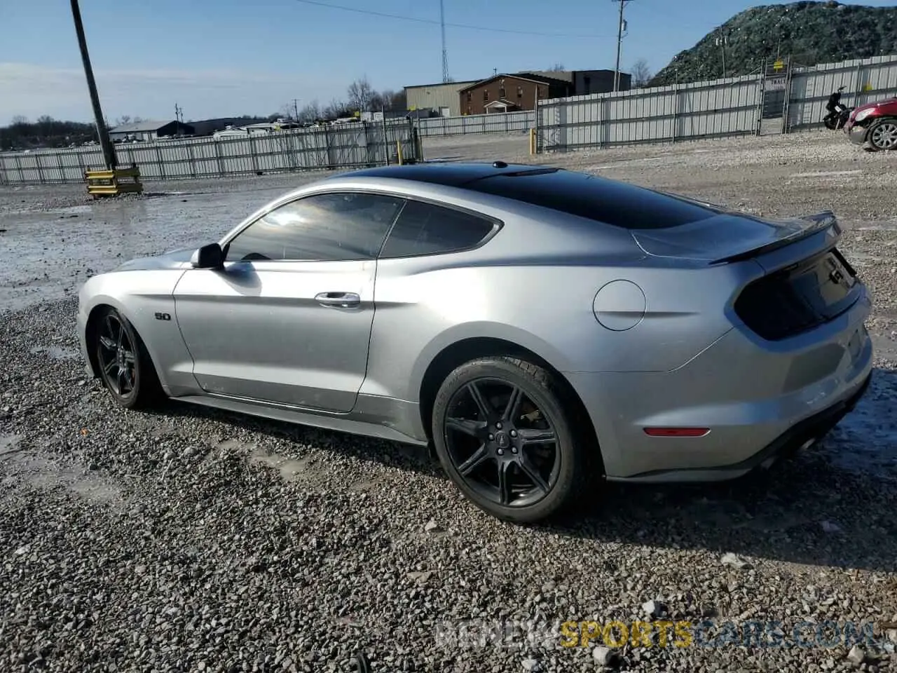 2 Photograph of a damaged car 1FA6P8CF7L5108522 FORD MUSTANG 2020