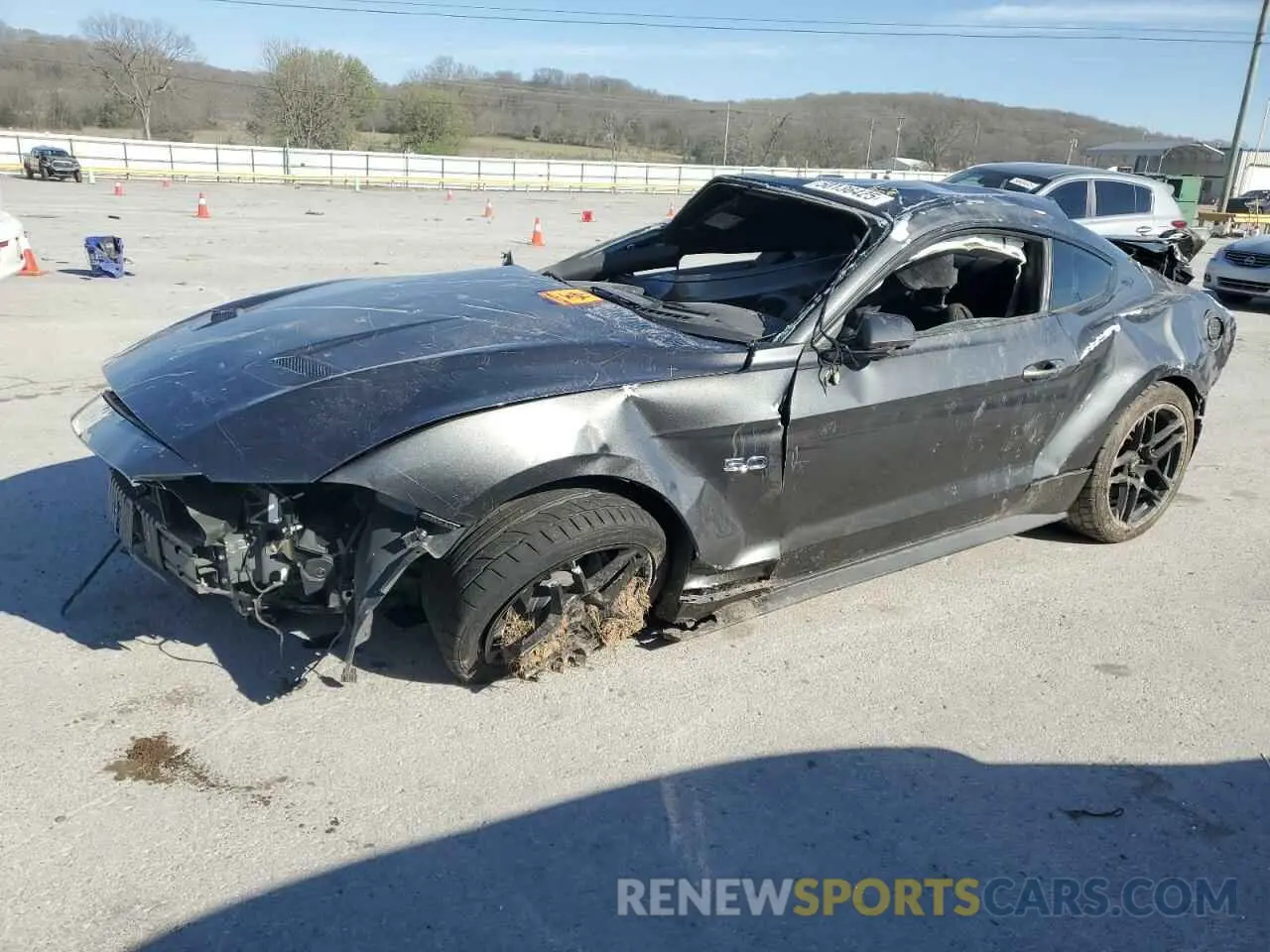 1 Photograph of a damaged car 1FA6P8CF7L5123022 FORD MUSTANG 2020