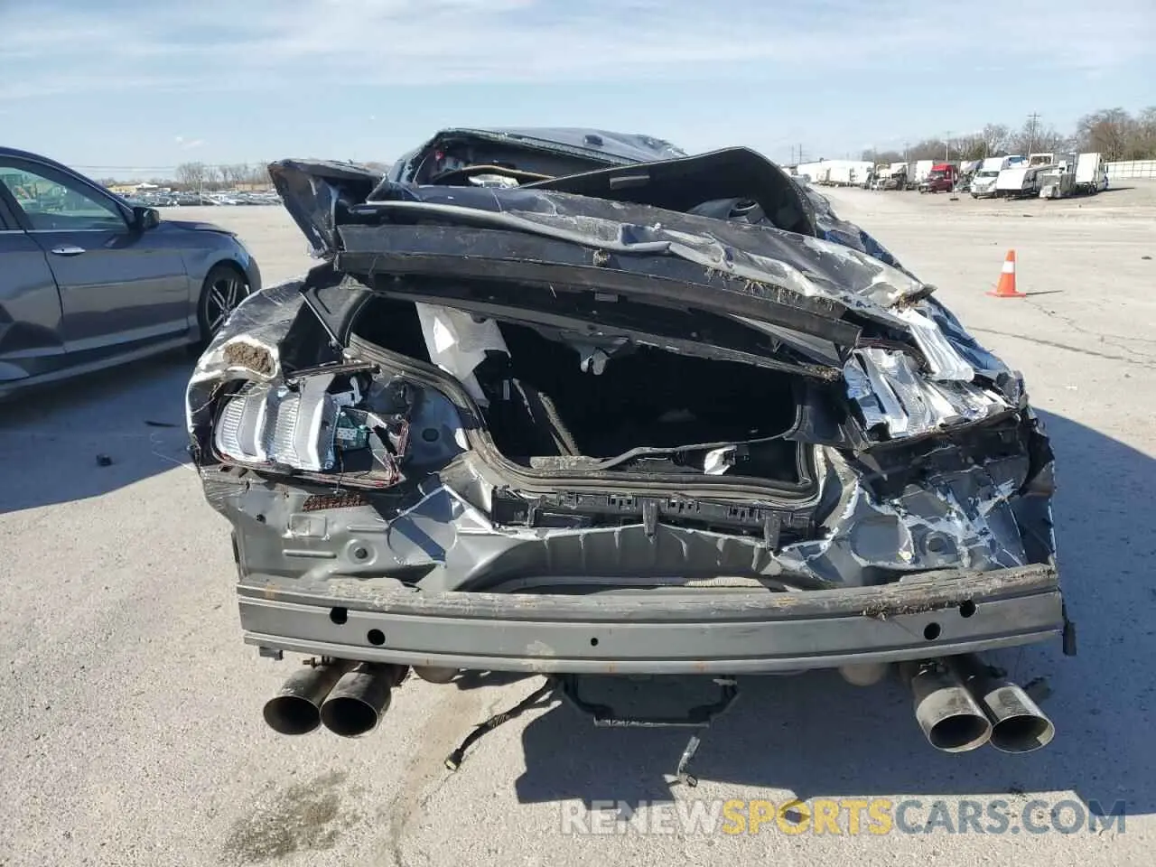 6 Photograph of a damaged car 1FA6P8CF7L5123022 FORD MUSTANG 2020