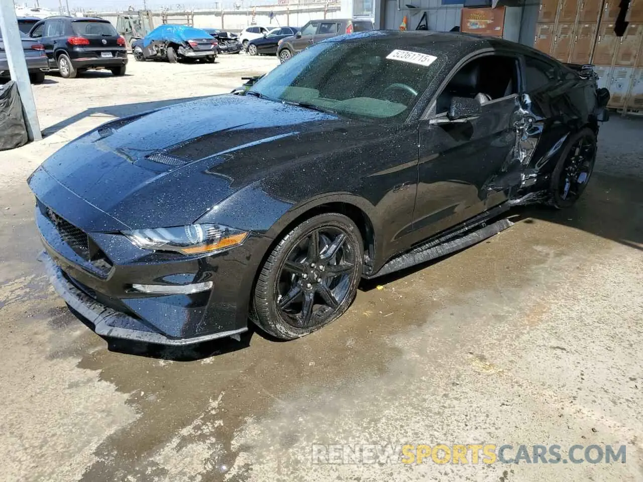 1 Photograph of a damaged car 1FA6P8CF7L5158501 FORD MUSTANG 2020