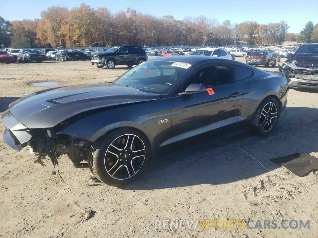 1 Photograph of a damaged car 1FA6P8CF7L5167280 FORD MUSTANG 2020