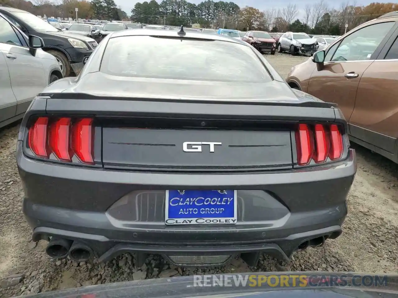 6 Photograph of a damaged car 1FA6P8CF7L5167280 FORD MUSTANG 2020