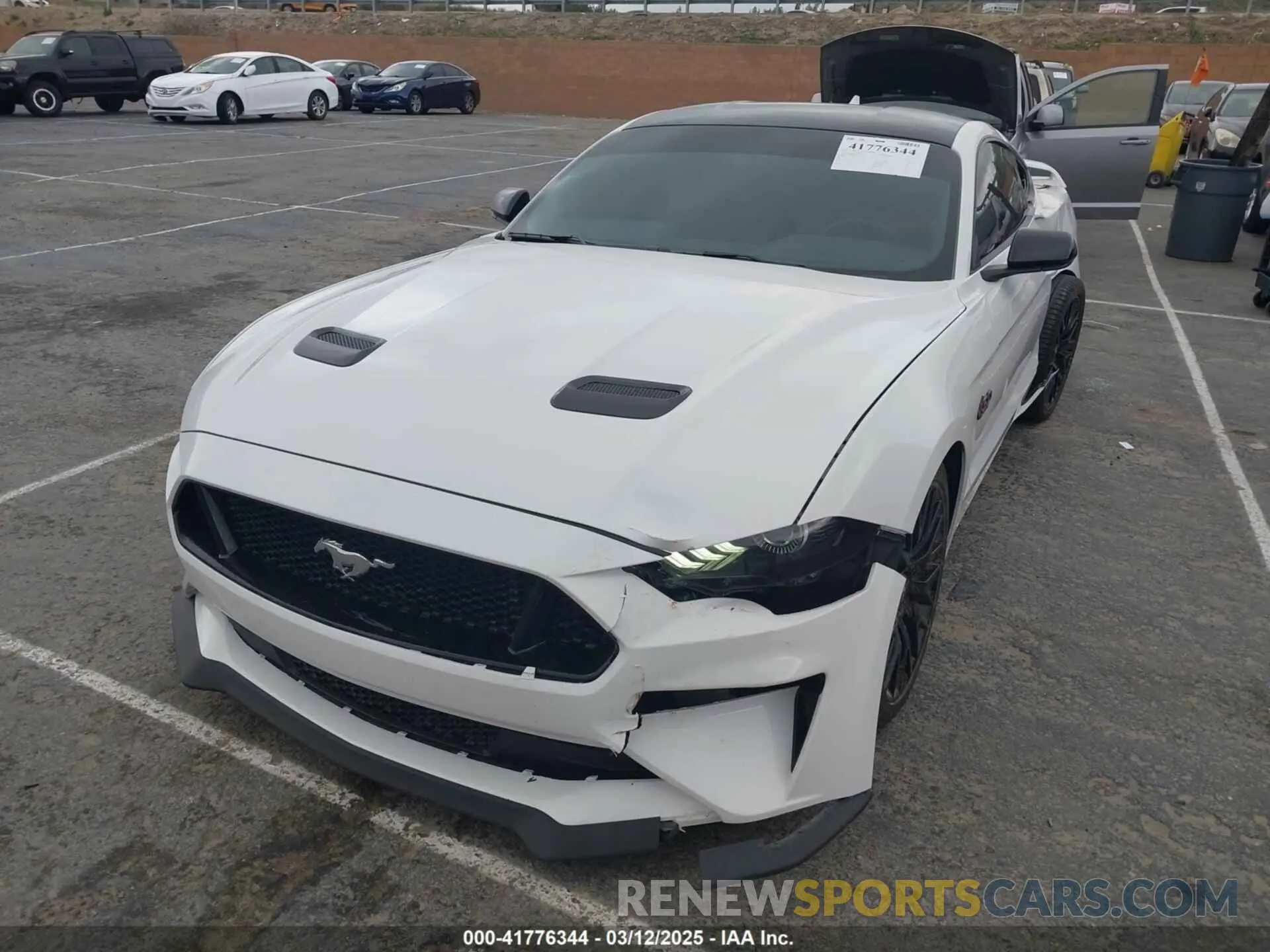 2 Photograph of a damaged car 1FA6P8CF7L5181745 FORD MUSTANG 2020
