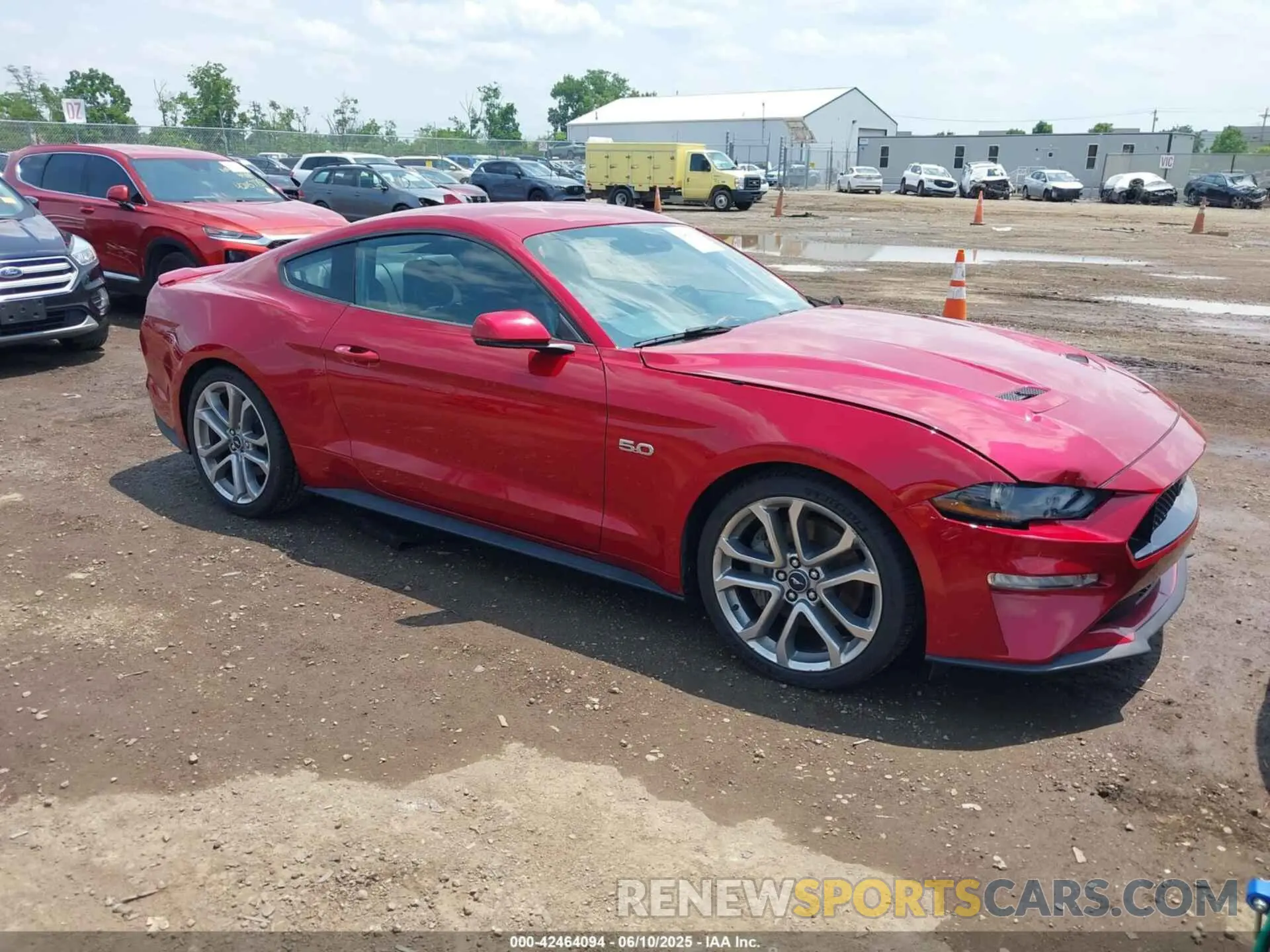 1 Photograph of a damaged car 1FA6P8CF7L5191661 FORD MUSTANG 2020