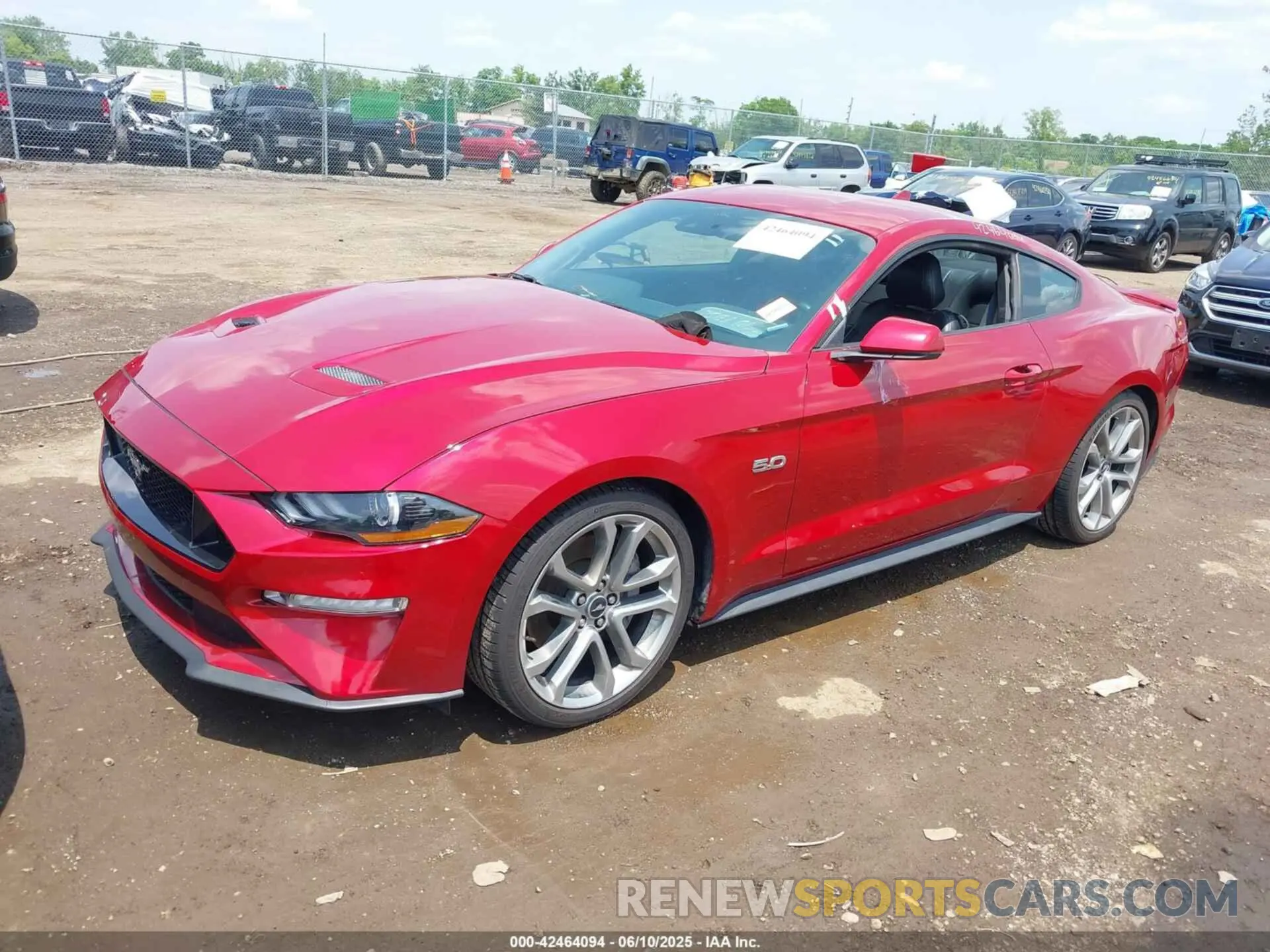 2 Photograph of a damaged car 1FA6P8CF7L5191661 FORD MUSTANG 2020