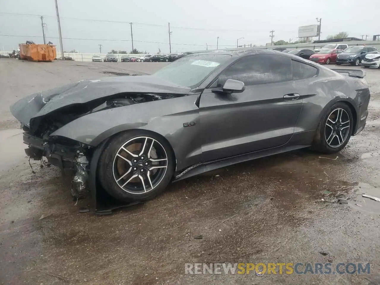 1 Photograph of a damaged car 1FA6P8CF8L5108836 FORD MUSTANG 2020