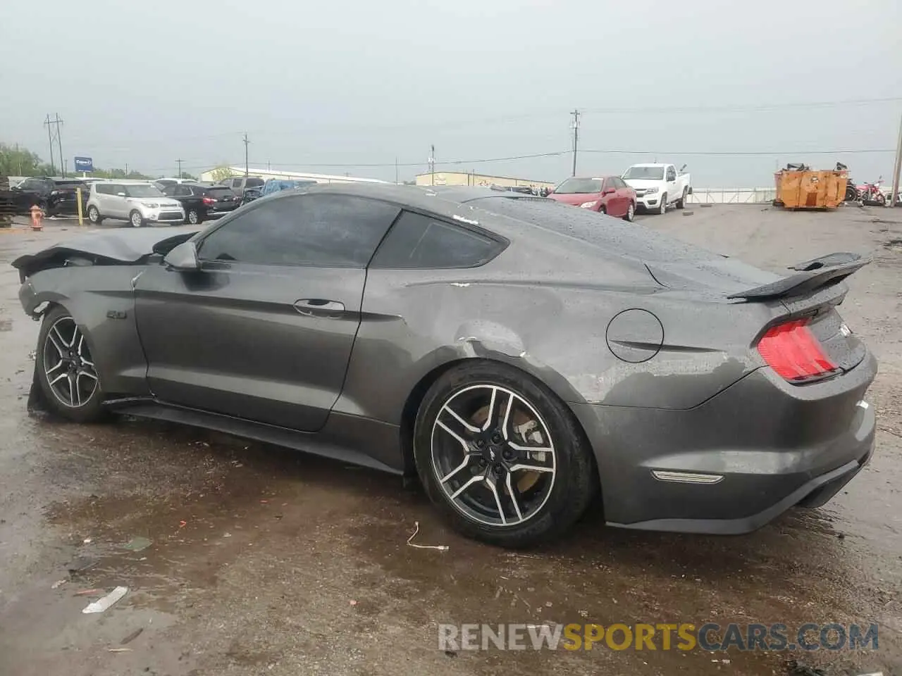 2 Photograph of a damaged car 1FA6P8CF8L5108836 FORD MUSTANG 2020