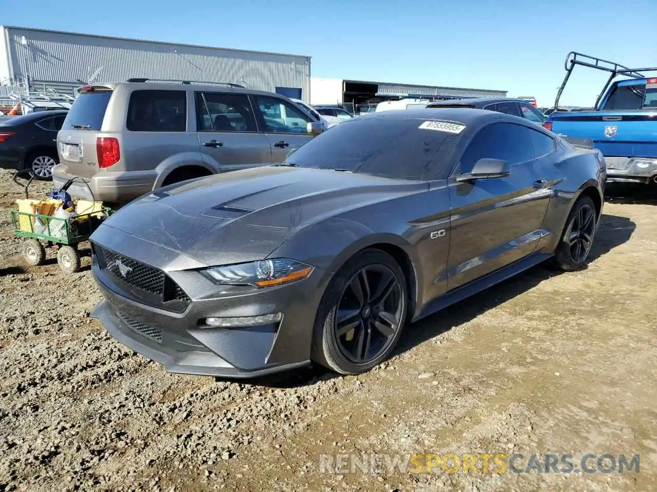 1 Photograph of a damaged car 1FA6P8CF8L5118430 FORD MUSTANG 2020