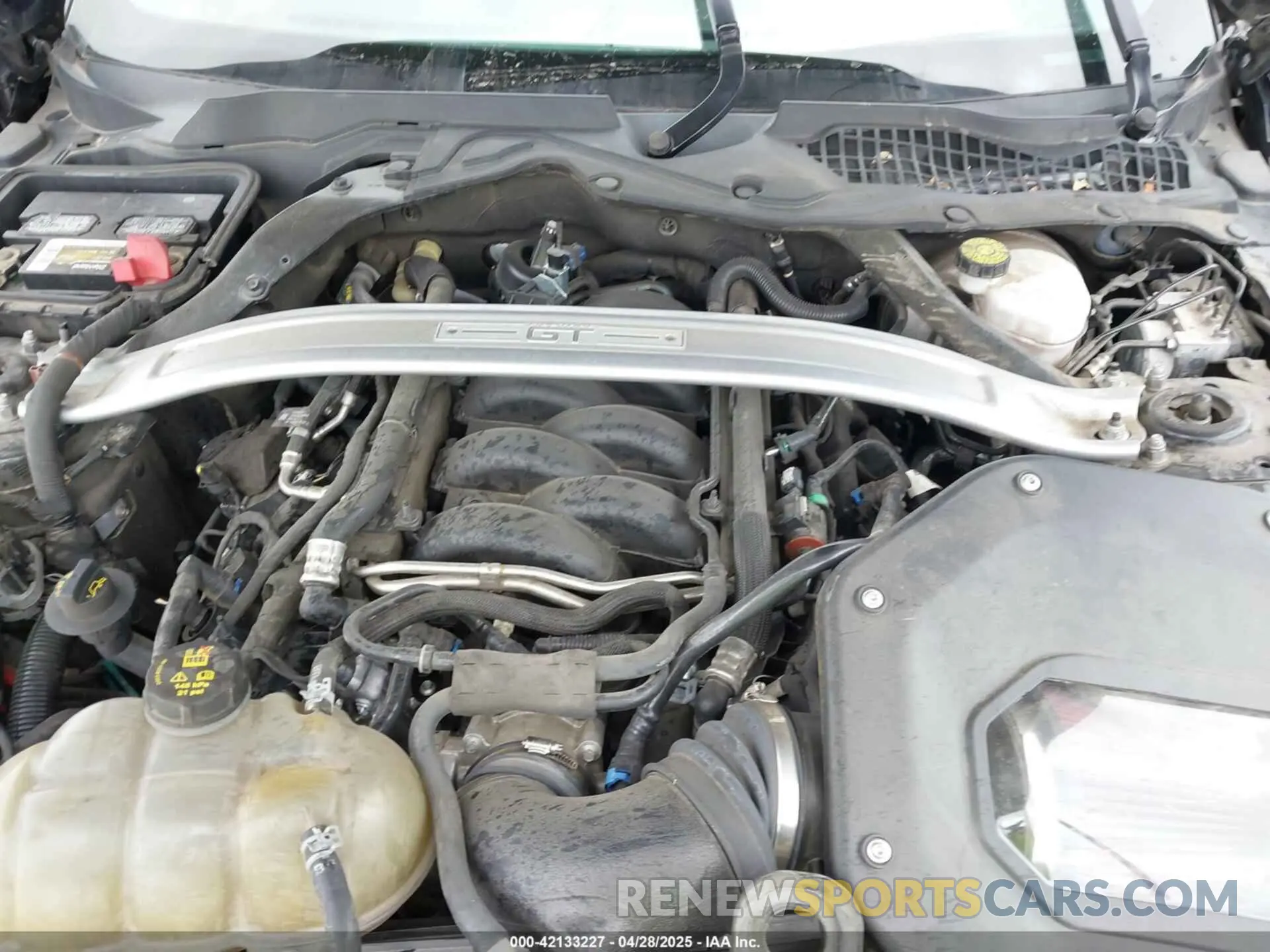 10 Photograph of a damaged car 1FA6P8CF8L5124454 FORD MUSTANG 2020