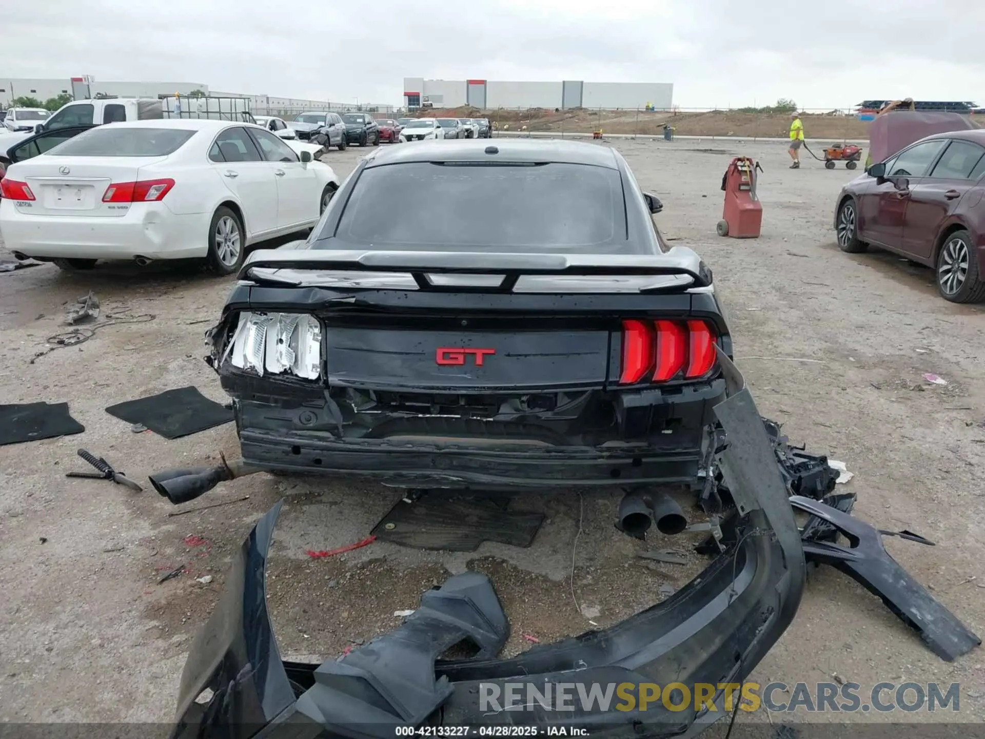 16 Photograph of a damaged car 1FA6P8CF8L5124454 FORD MUSTANG 2020