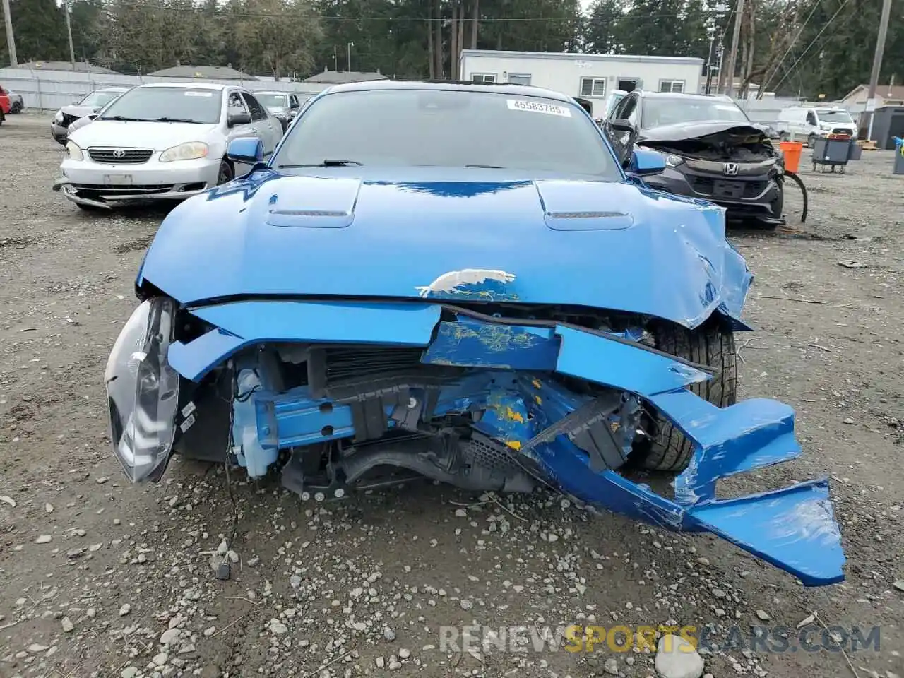 5 Photograph of a damaged car 1FA6P8CF8L5142078 FORD MUSTANG 2020