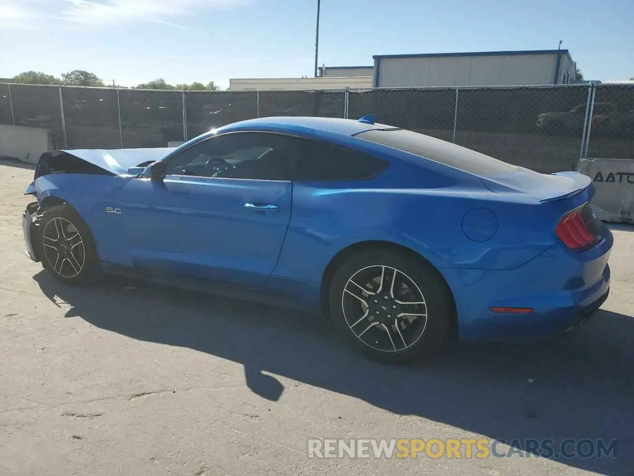 2 Photograph of a damaged car 1FA6P8CF8L5175338 FORD MUSTANG 2020