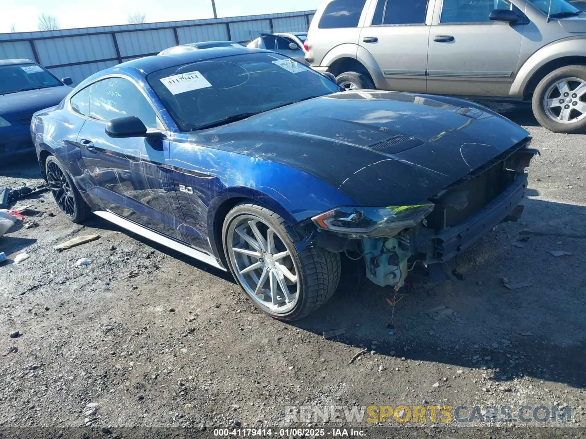 1 Photograph of a damaged car 1FA6P8CF9L5113849 FORD MUSTANG 2020