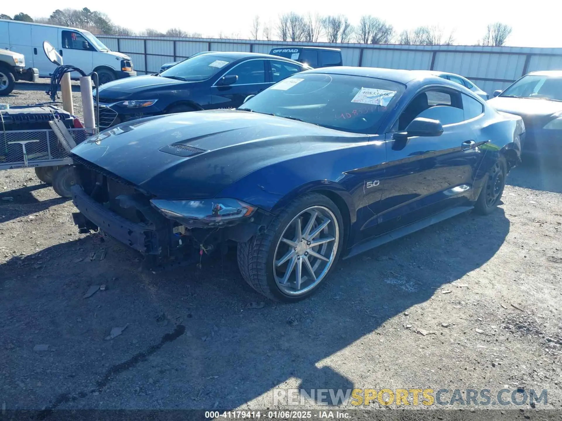 2 Photograph of a damaged car 1FA6P8CF9L5113849 FORD MUSTANG 2020