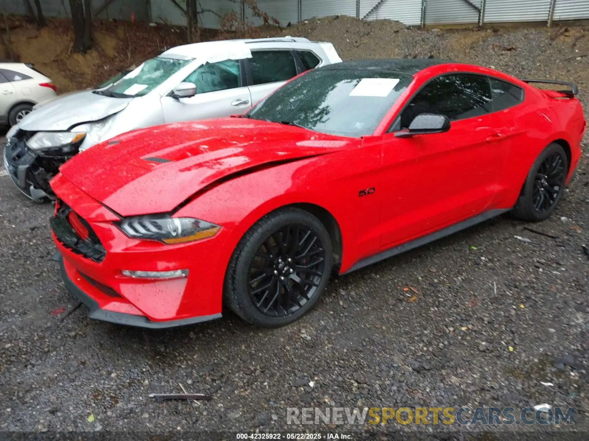 2 Photograph of a damaged car 1FA6P8CF9L5177857 FORD MUSTANG 2020