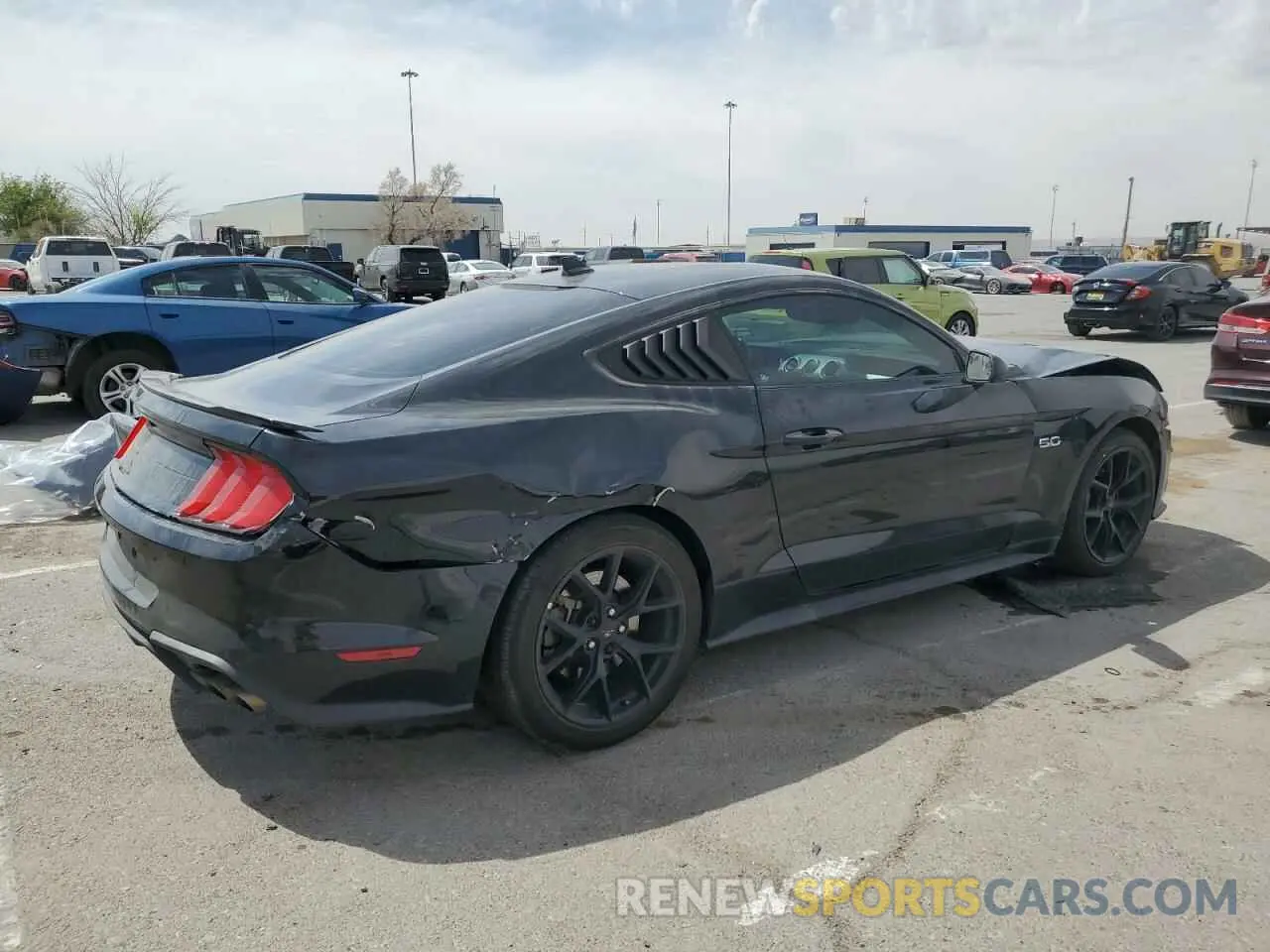 3 Photograph of a damaged car 1FA6P8CF9L5181701 FORD MUSTANG 2020