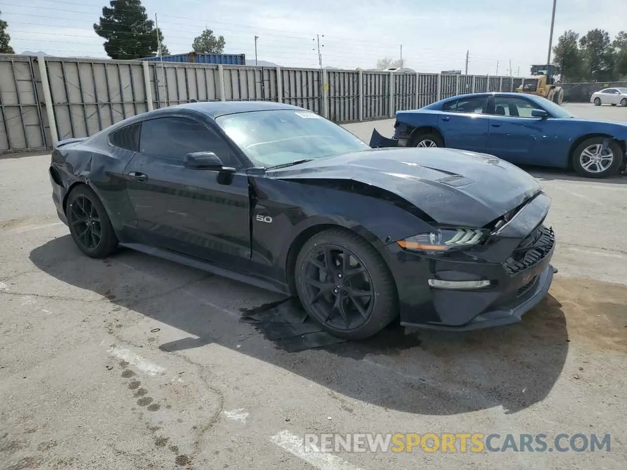 4 Photograph of a damaged car 1FA6P8CF9L5181701 FORD MUSTANG 2020