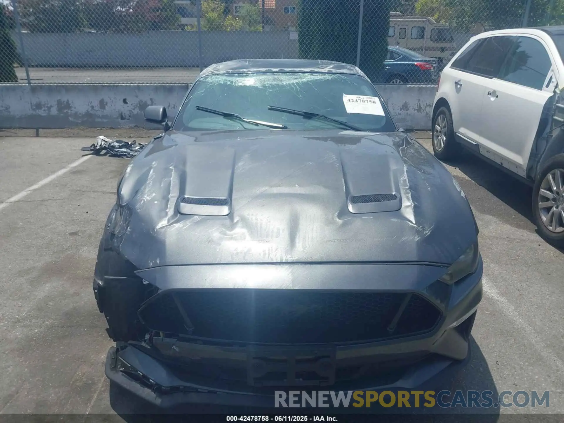 13 Photograph of a damaged car 1FA6P8CF9L5187496 FORD MUSTANG 2020
