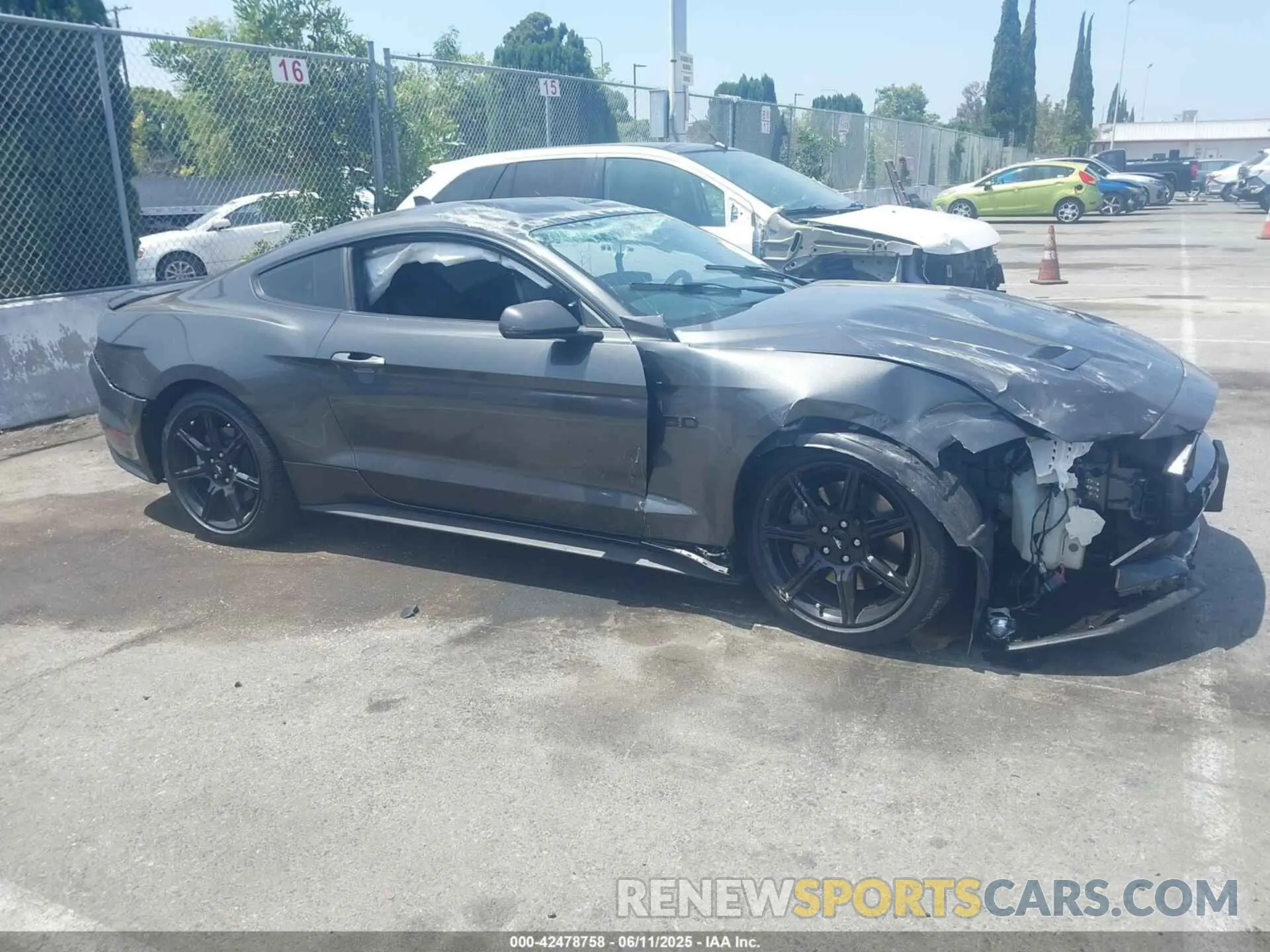 14 Photograph of a damaged car 1FA6P8CF9L5187496 FORD MUSTANG 2020