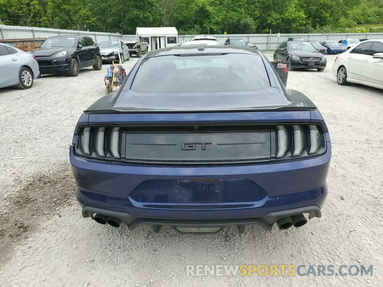 6 Photograph of a damaged car 1FA6P8CFXL5114668 FORD MUSTANG 2020