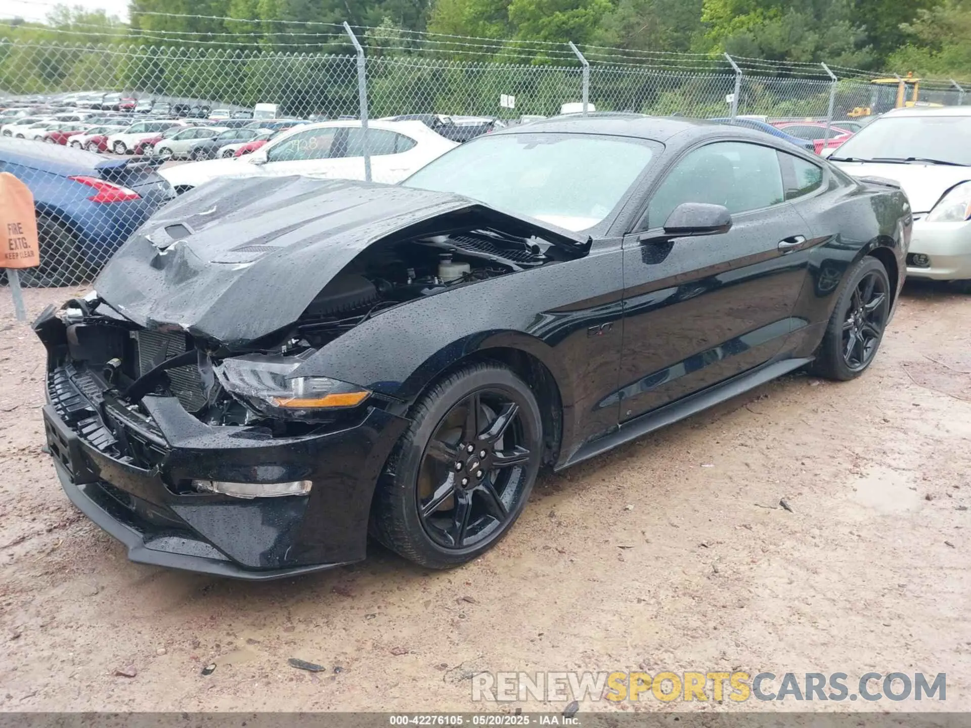 2 Photograph of a damaged car 1FA6P8CFXL5158685 FORD MUSTANG 2020