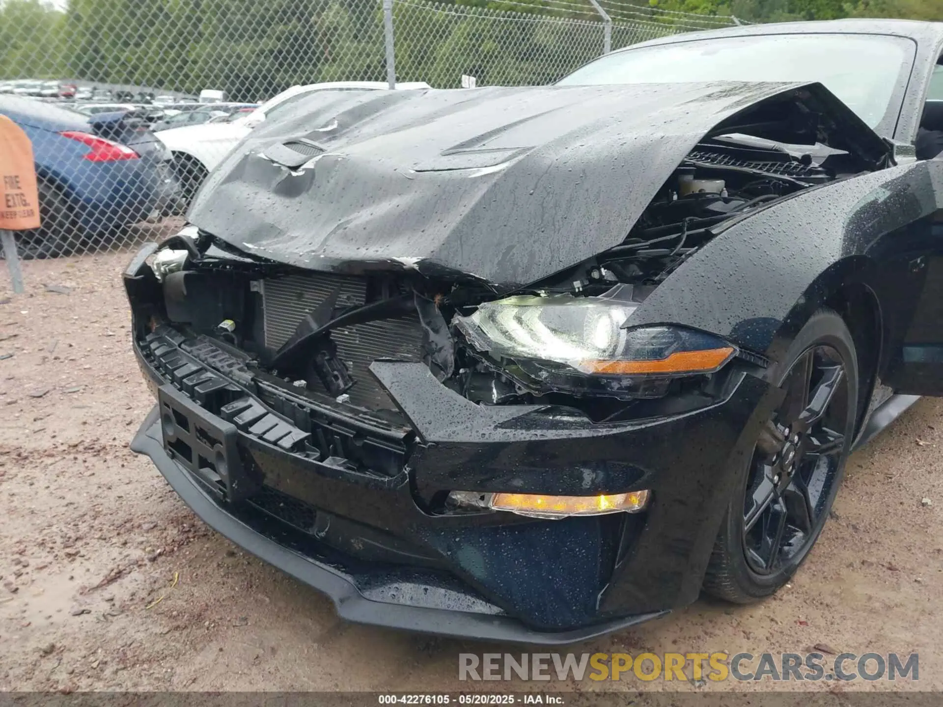 6 Photograph of a damaged car 1FA6P8CFXL5158685 FORD MUSTANG 2020