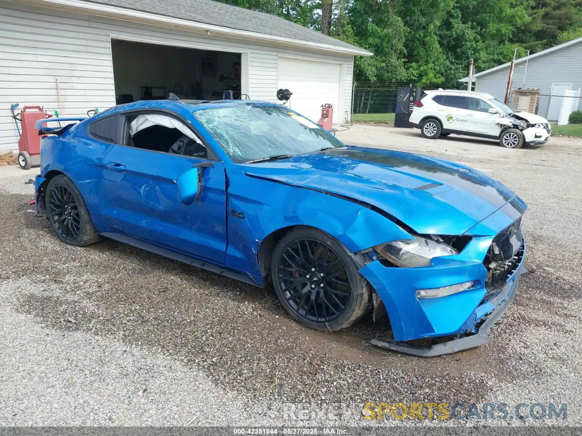 1 Photograph of a damaged car 1FA6P8CFXL5162378 FORD MUSTANG 2020