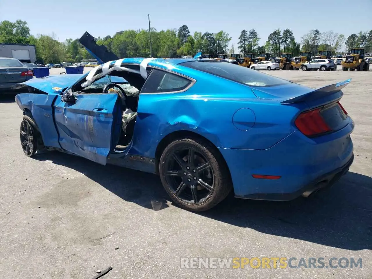 2 Photograph of a damaged car 1FA6P8CFXL5174241 FORD MUSTANG 2020