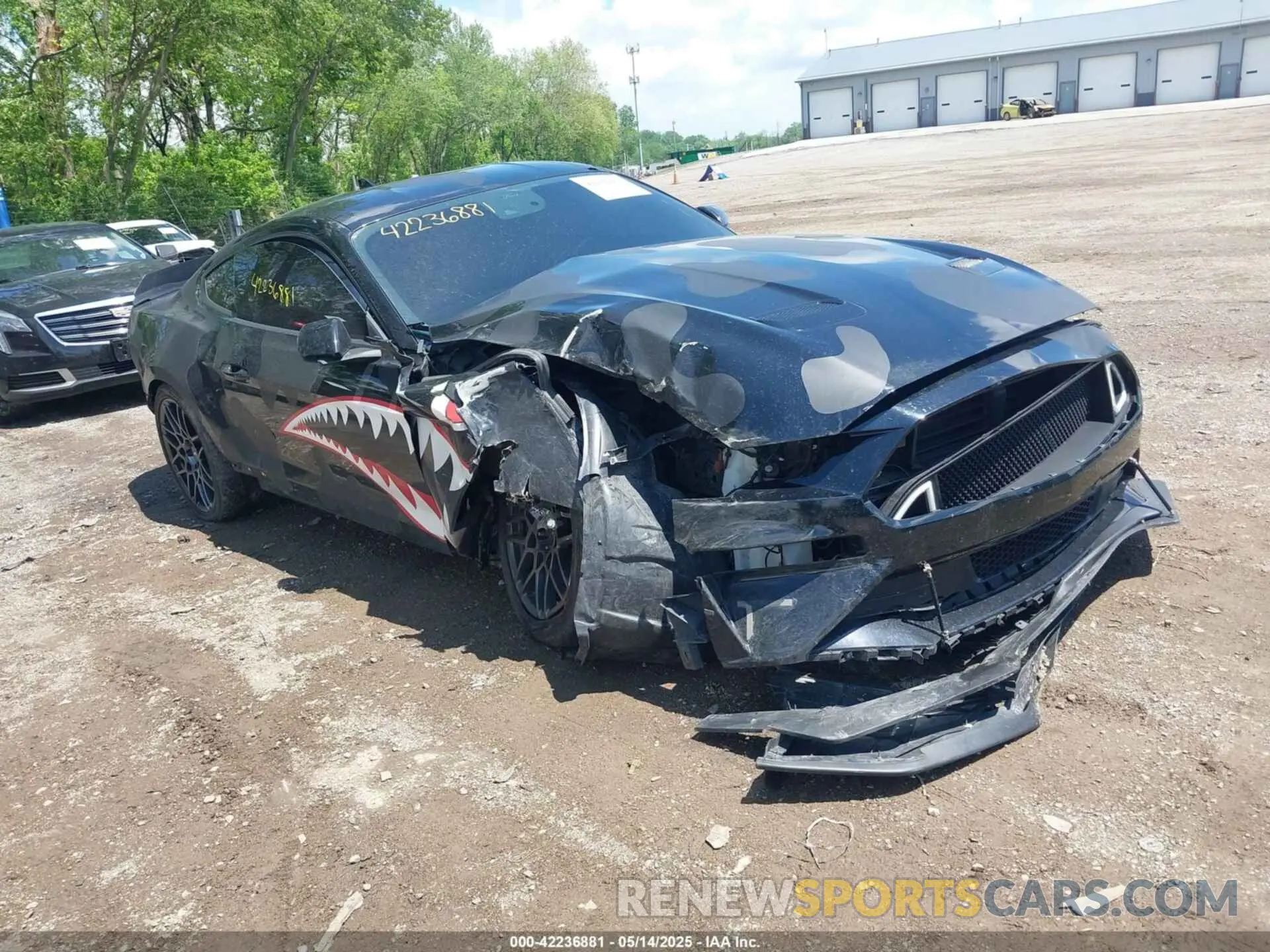 1 Photograph of a damaged car 1FA6P8CFXL5175681 FORD MUSTANG 2020