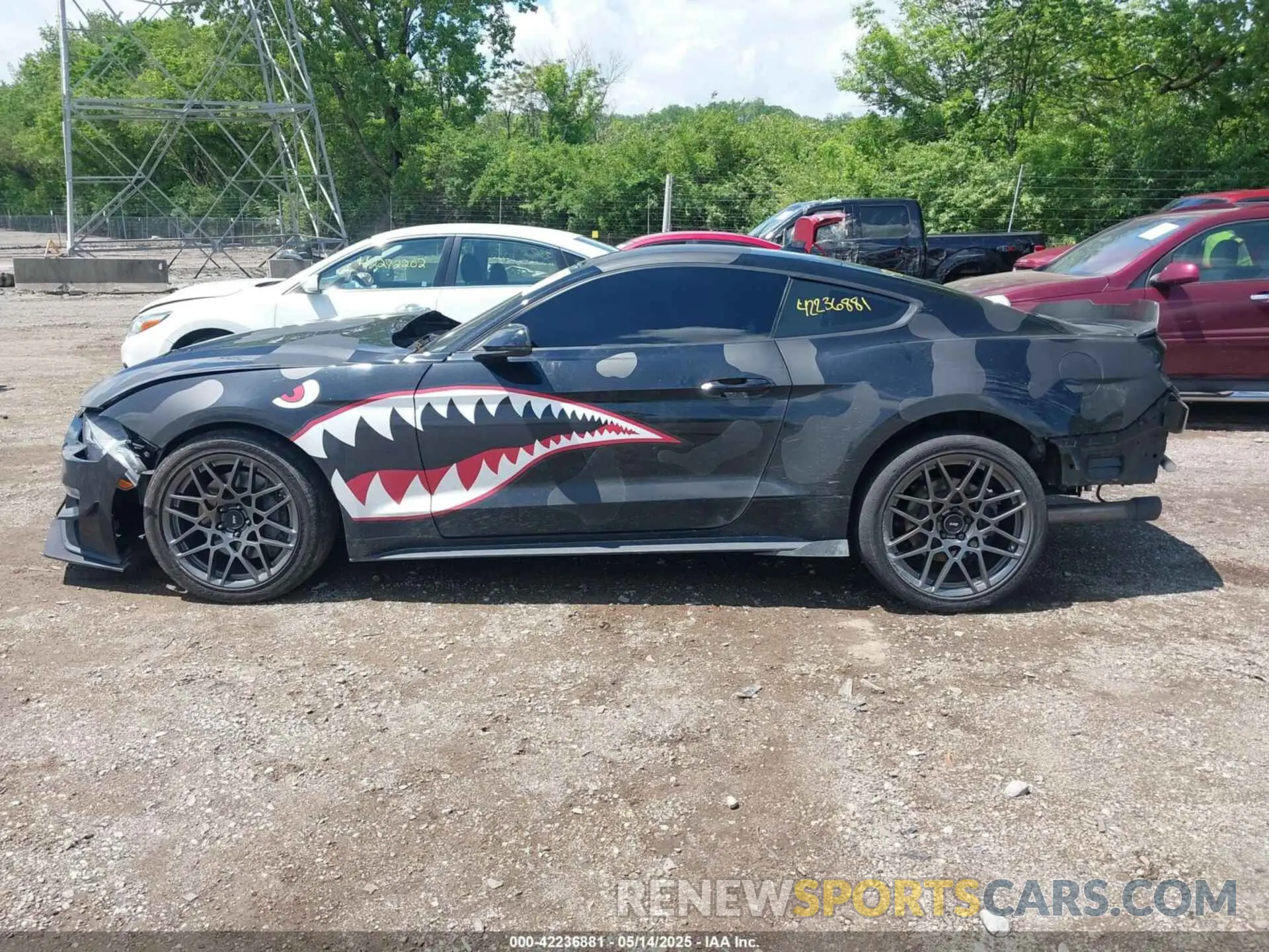 15 Photograph of a damaged car 1FA6P8CFXL5175681 FORD MUSTANG 2020