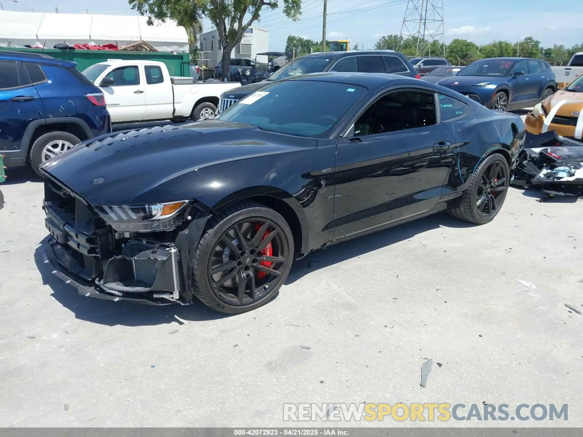 2 Photograph of a damaged car 1FA6P8SJ3L5502668 FORD MUSTANG 2020